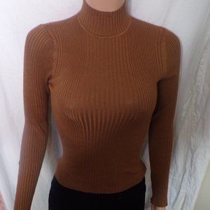 Brown Turtleneck Shirt (S)